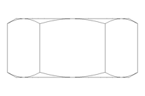 Tuerca hexagonal M8 A2 DIN934