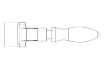 Ручной кривошип R= 80  V=10