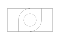 Hammer head nut T M4 / 6 St-Zn