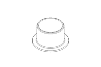 Plain bearing bush JFM 16x18x24x13x1