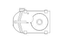 Flachgetriebemotor 9,5 Nm