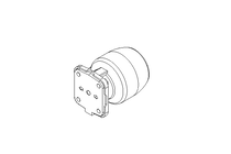 Acionamento pneumático cpl membrana EPDM