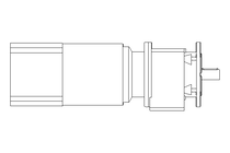 Motorid.ingranaggi cilind 3kW 247 1/min