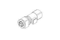 Motorreductor coaxial 2,2kW 92 1/min