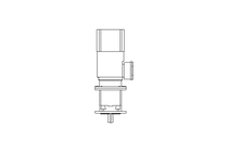 Motorreductor coaxial 2,2kW 92 1/min