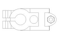 Clip de fixation D=20-30 B=40