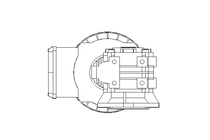 Worm gear motor 0.55kW 140 1/min