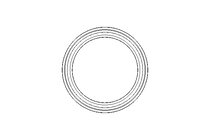 GLYD ring RG 40x52x5.6 PTFE