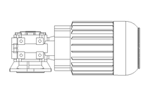 Motor engrenagem sem fim 0,55kW 104