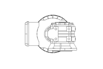 Schneckengetriebemotor 0,55kW 104 1/min