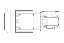 Schneckengetriebemotor 0,55kW 74 1/min