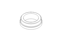 Plain bearing bush 18x24x26x7.8x3