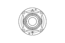 Flange bearing 100x340x145