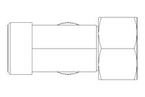 Raccordo a L L 22/22 St ISO8434