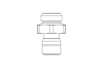 Conexão roscada G1/8 D=4