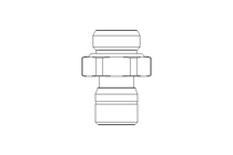 Conexão roscada G1/8 D=4