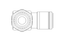 L PLUG-IN CONNECTION G1/4 D=8 (SS)