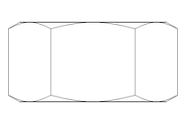 Tuerca hexagonal M16 A2 DIN934