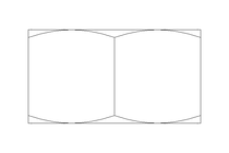 Tuerca hexagonal M16 A2 DIN934