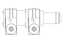 Redutor de rosca s fim SOG59,2-0015-2-A