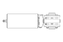 Butterfly valve B DN040 FVF AA E