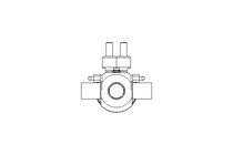 Double seal valve D DN040 130 NC E