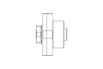 Flange bearing FK 15/52x42