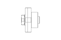 Flange bearing FK 15/52x42