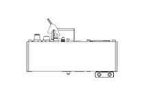 Positioning system with DC motor