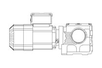 Schneckengetriebemotor 0,37kW 25 1/min