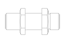 Passaparete L 10/10 Niro DIN2353