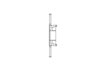 Catena a cerniera SSC8811B-3,5IN B=88,9