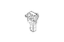 Helical-bevel gear servo motor 25.5 Nm