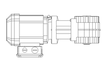 Motorreductor ortogonal 0,37kW 26 1/min