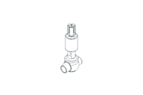 Aseptic seat valve SA DN065 130 NC E