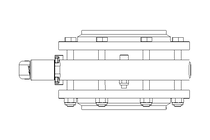 Válvula borboleta B DN100 FVF MA V