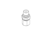 Pipe screw connector L 8 G1/4" St-Zn