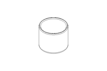 Plain bearing bush BM372 16x18x15