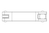 União p/ tubo Triclamp DN25 Tipo SX INOX