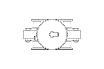 Дисковый клапан B DN100 CVC AA H