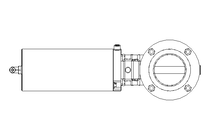 Válvula borboleta BD DN065 FVF NC E