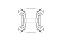 Suporte basculante SNCL-40 para cilindro