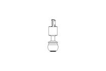 Aseptic seat valve SA DN080 10 NC P