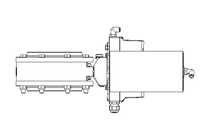 Butterfly valve BR DN150 FVF NC E