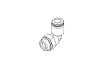 Elbow screw-in connector QSL-G1/4-8-K-CS