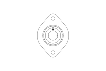 Flange bearing x58.7x28.6