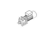 正齿轮变速电机 0,55kW 47 1/min