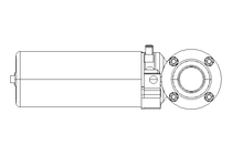 Butterfly valve, pn. K667D   DN 40