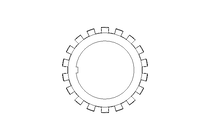 Sicherungsblech MB27 135x160 St12-O3