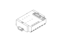 SOLENOID VALVE MANIFOLD BLOCK 04 SEATS 1/8" 024V DC